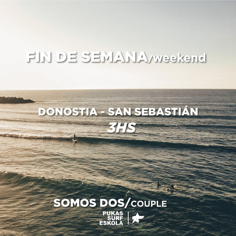 Curso Fin de Semana 3h - Somos Dos  /San Sebastián