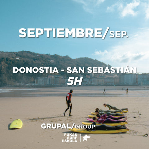 Curso semanal 5H - Grupal - Septiembre  2025/ San Sebastián