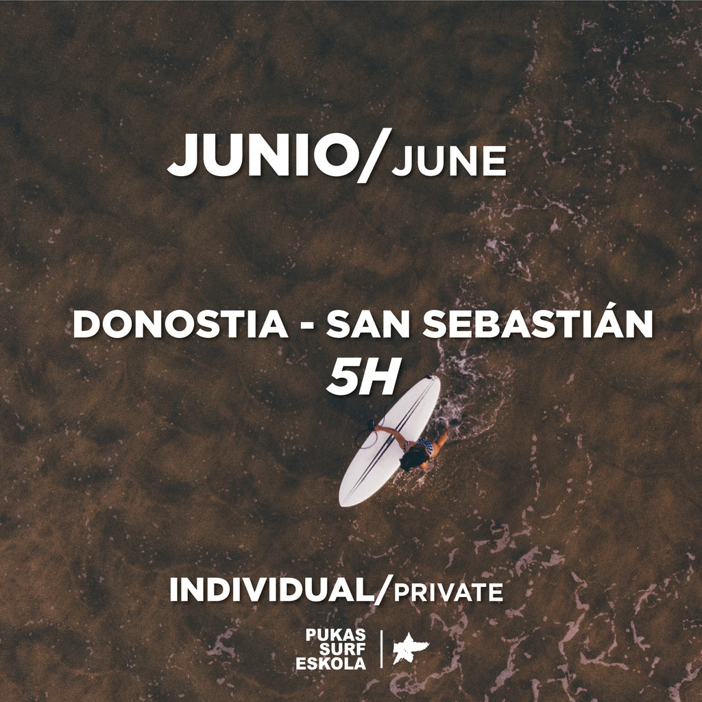 Curso semanal 5H- Individual - Junio  2025/ San Sebastián