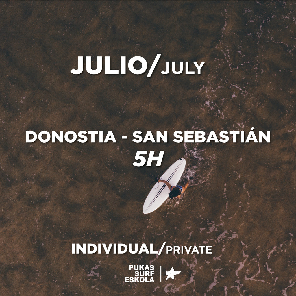 Curso semanal 5H- Individual - Julio 2025/ San Sebastián