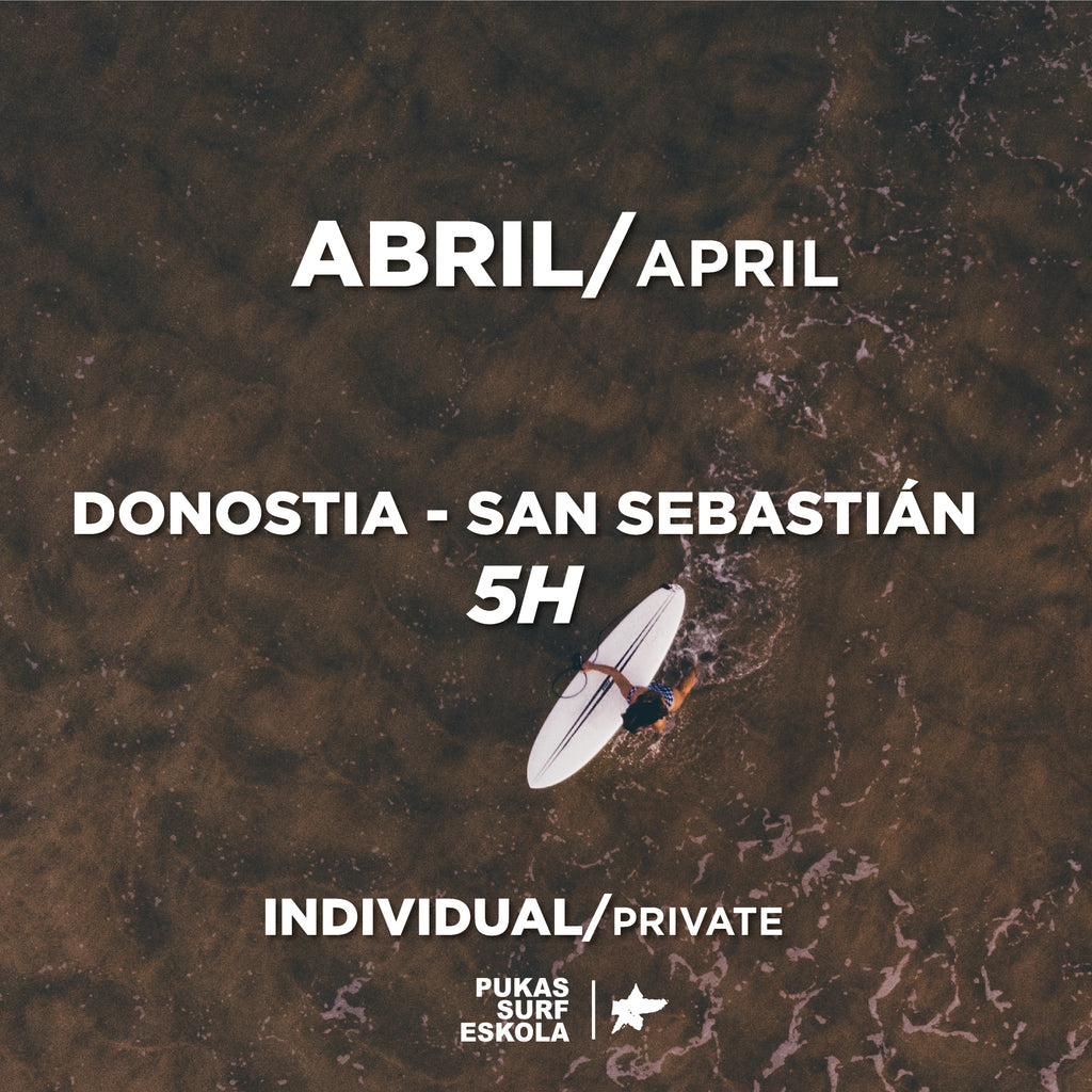 Curso semanal 5H- Individual - Abril  2025/ San Sebastián