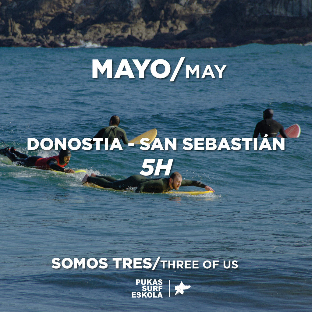 Curso semanal 5H - Somos tres- Mayo 2025/ San Sebastián