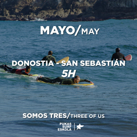 Curso semanal 5H - Somos tres- Mayo 2025/ San Sebastián