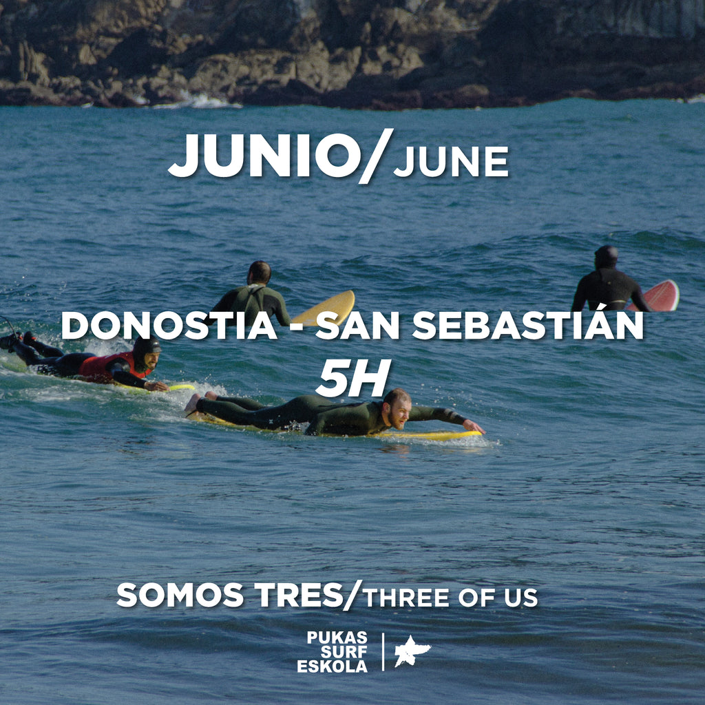 Curso semanal 5H - Somos tres-  Junio  2025/ San Sebastián