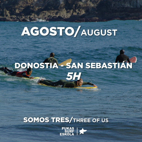 Curso semanal 5H - Somos tres- Agosto 2025/ San Sebastián