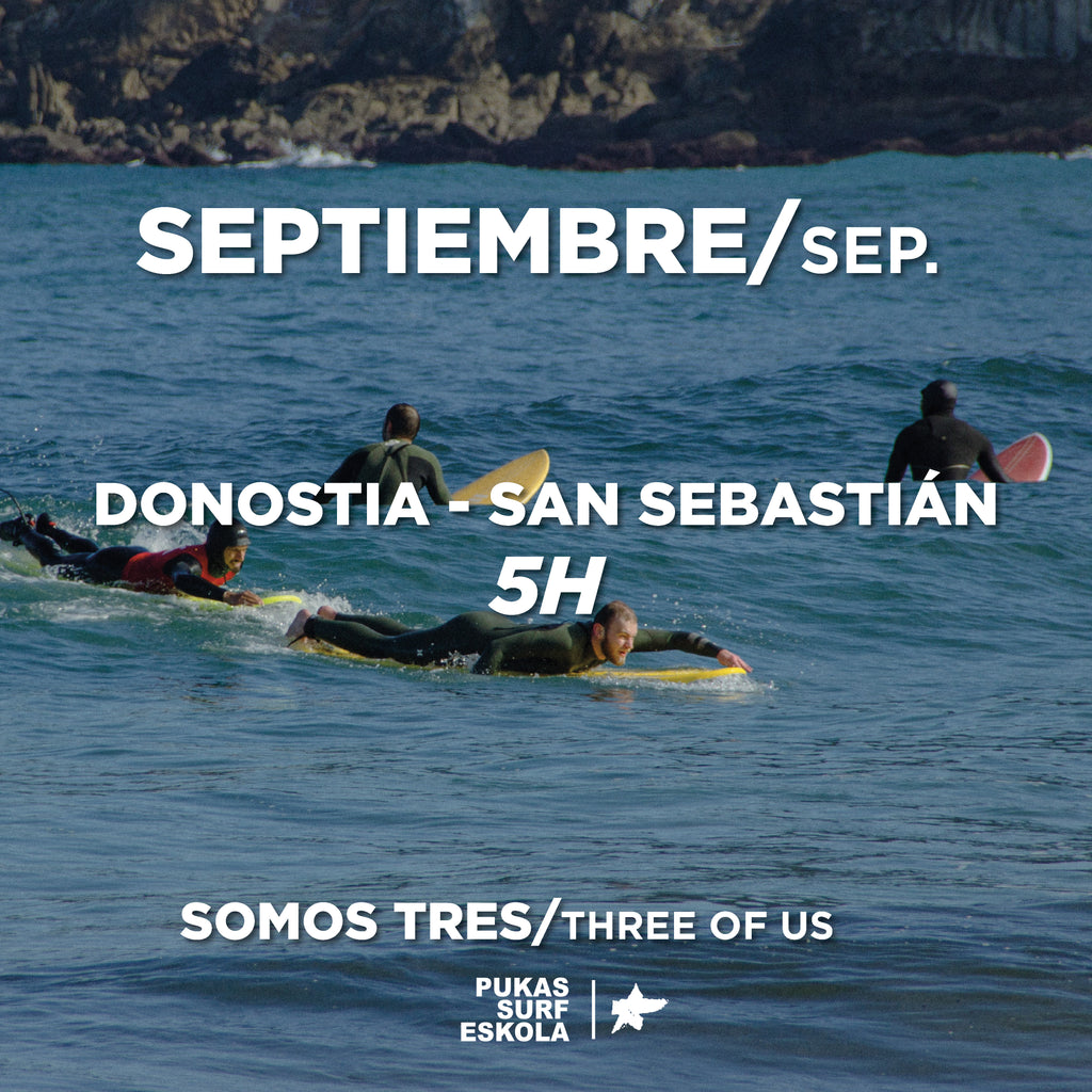Curso semanal 5H - Somos tres- Septiembre  2025/ San Sebastián
