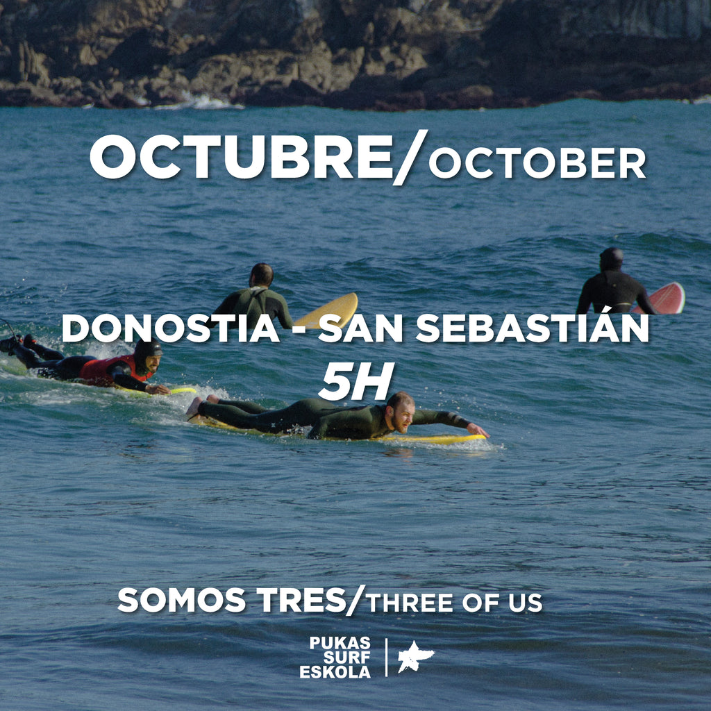 Curso semanal 5H - Somos tres- Octubre  2025/ San Sebastián