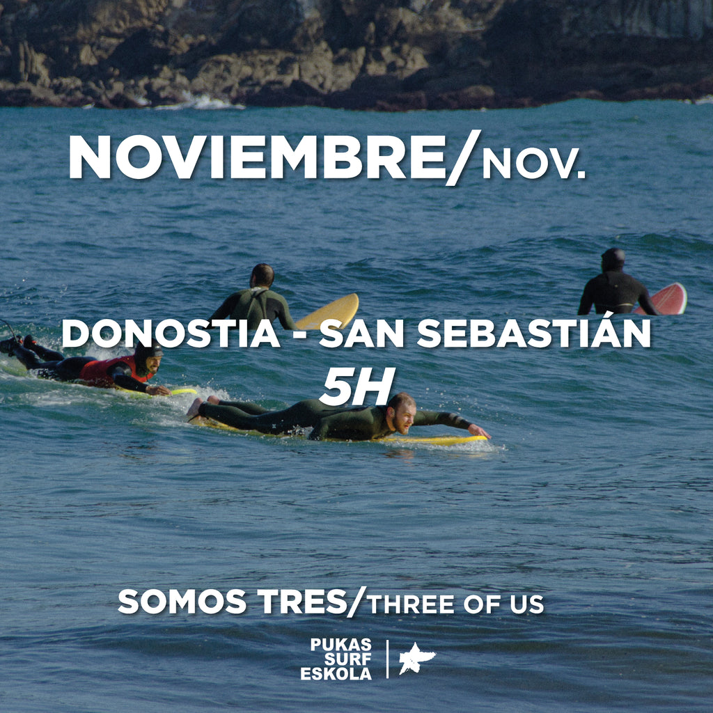Curso semanal 5H - Somos tres- Noviembre 2025/ San Sebastián