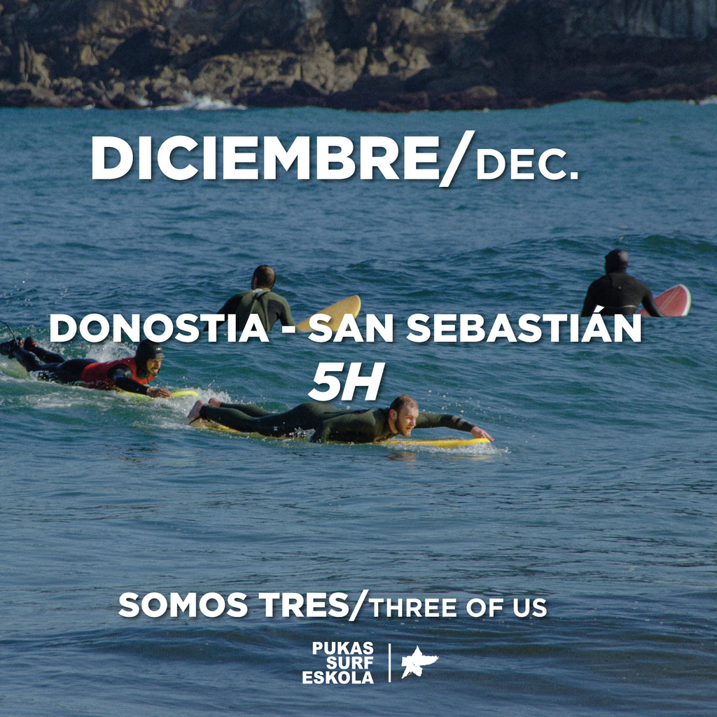 Curso semanal 5H - Somos tres- Diciembre  2025/ San Sebastián