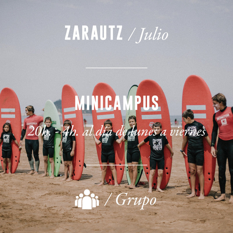 ZARAUTZ - Minicampus 20h - JULIO 2025