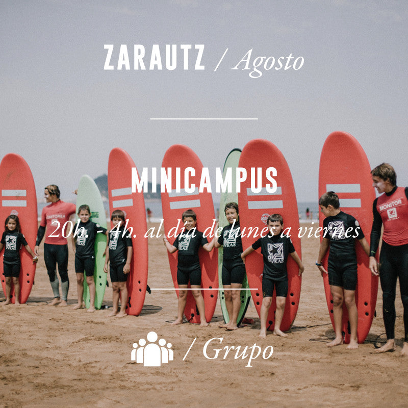 ZARAUTZ - Minicampus 20h - AGOSTO 2025