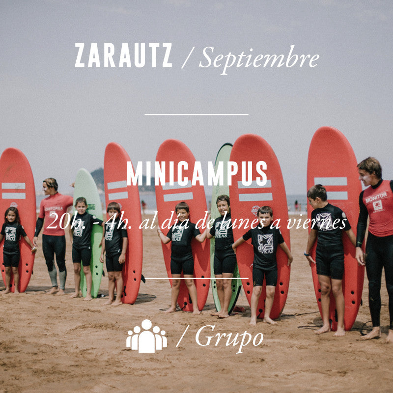 ZARAUTZ - Minicampus 20h - SEPTIEMBRE 2025