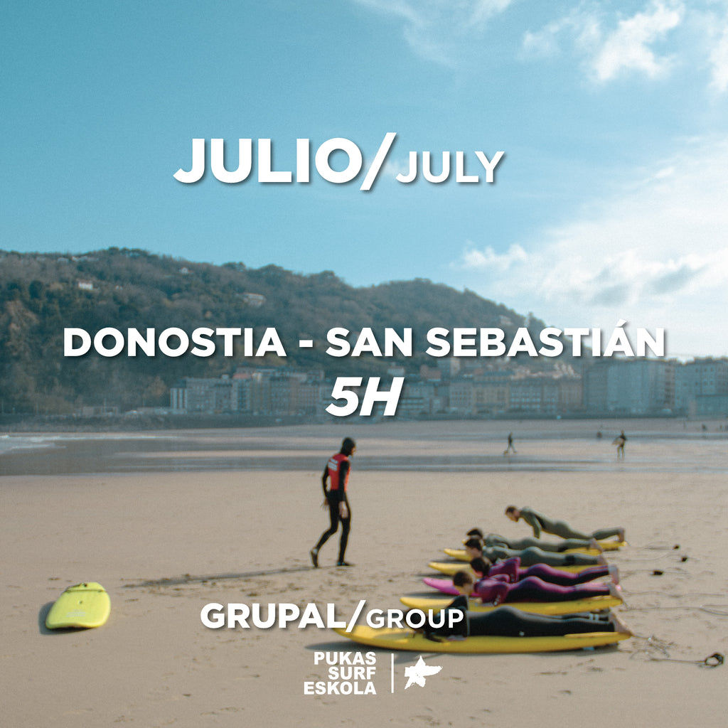 Curso semanal 5H - Grupal - Julio 2025/ San Sebastián