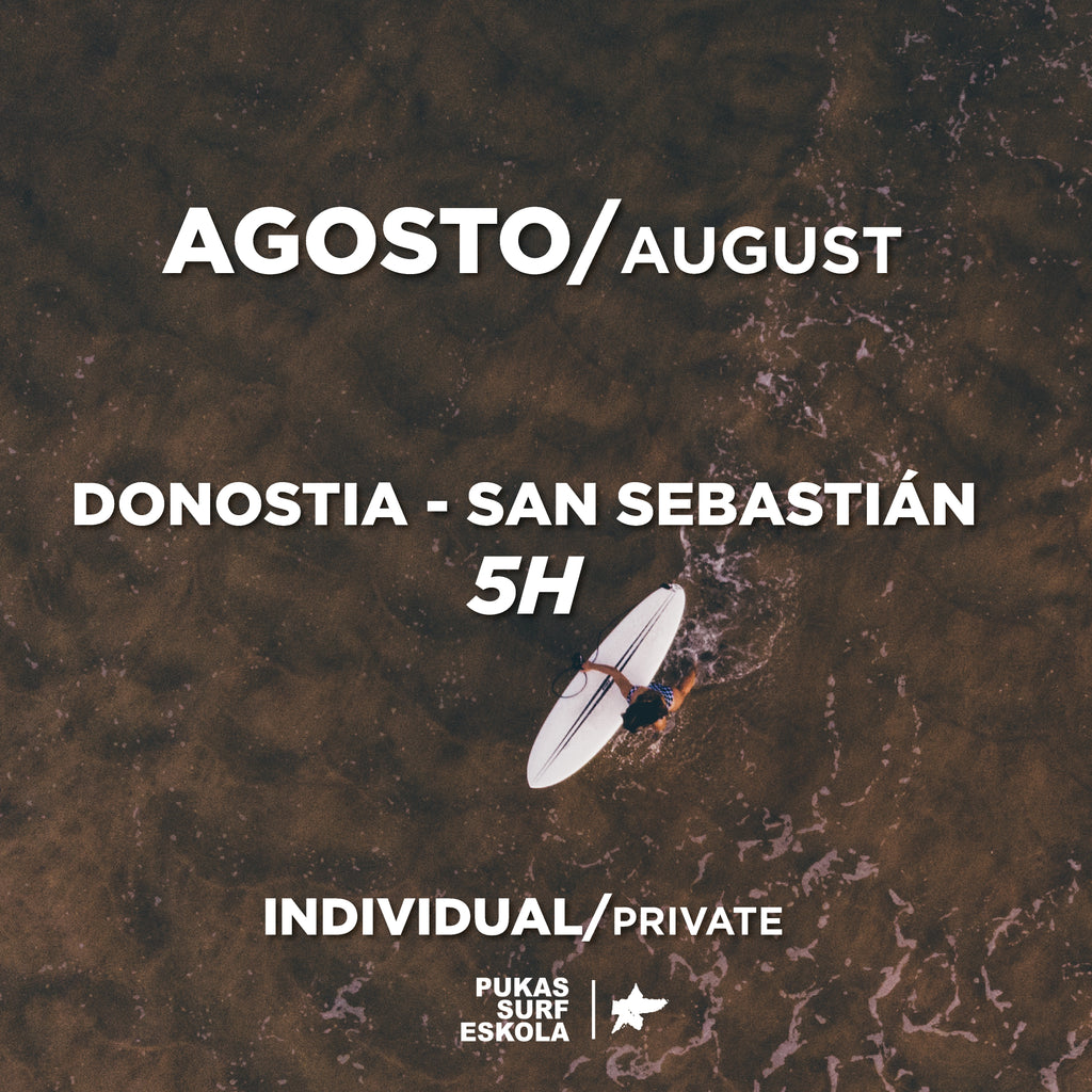 Curso semanal 5H- Individual - Agosto 2025/ San Sebastián