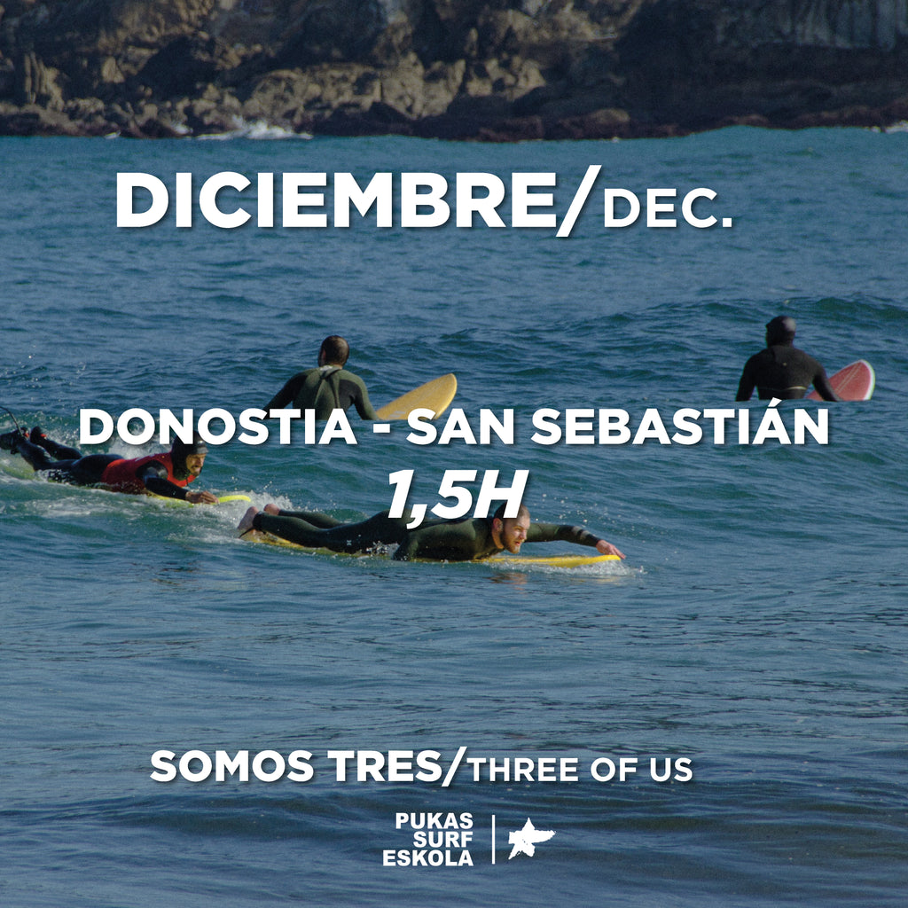 Surfing Day - Somos Tres-  Diciembre 2025/ San Sebastián