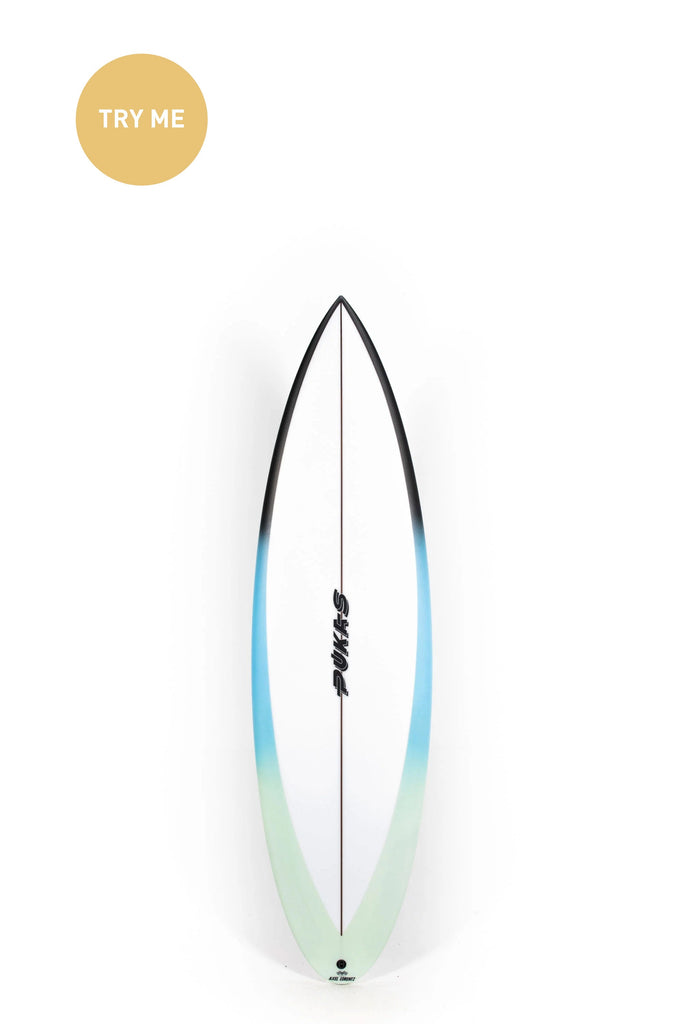 2ND HAND Pukas Surfboard - TASTY TREAT ALL ROUND by Axel Lorentz - 6'3" x 20 x 2.7 x 35,97L - AX09161
