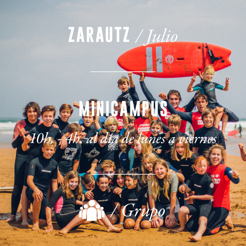 ZARAUTZ - Minicampus 10h - JULIO 2023