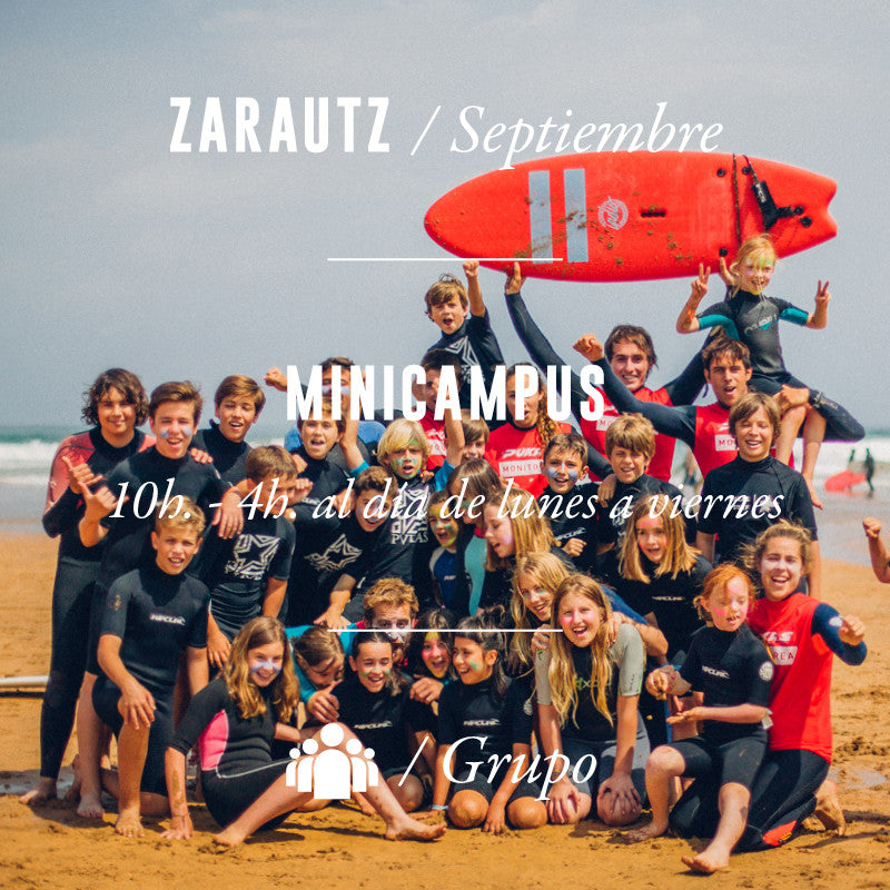 ZARAUTZ - Minicampus 10h - SEPTIEMBRE 2023