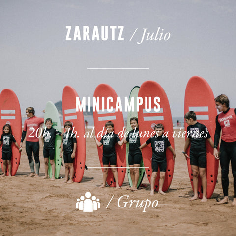 ZARAUTZ - Minicampus 20h - JULIO 2023